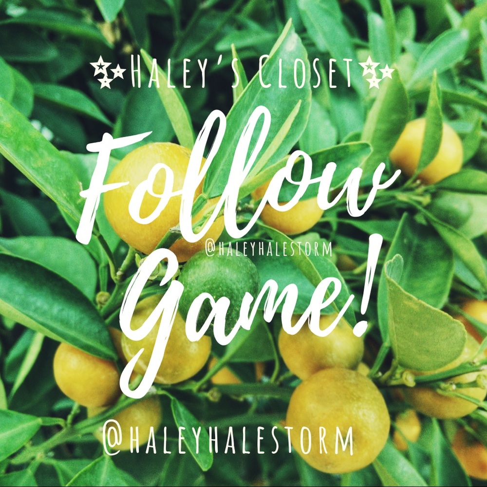 Follow Game! 👯‍♀️🍋